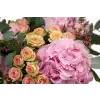 A bouquet of hydrangeas